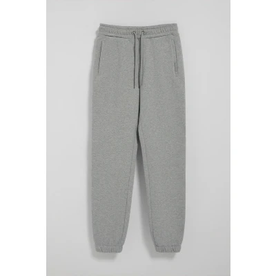 Abbildung von Polo Club Herren Jogginghose Grau Meliert Mit Details M