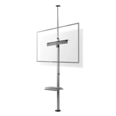 Abbildung von Vollbeweglicher TV Ständer 37 70&quot; maximal unterstützes Bildschirmgewicht: 30 kg kippbar drehbar Einstellbare voreingestellte Höhen Aluminium/Stahl Schwarz/Silber
