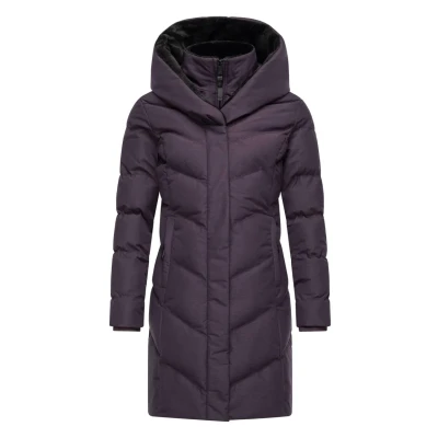 Abbildung von Ragwear Natalka COSY Wintermantel, Damen, Größe: Medium, Plum