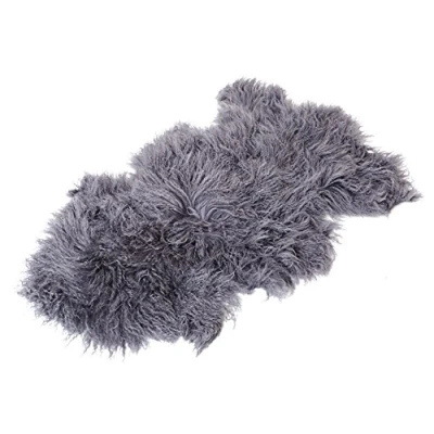 Abbildung von Reissner Lammfelle Naturform Tibetlammfell TP2 100x55cm Farbe grau JAY31