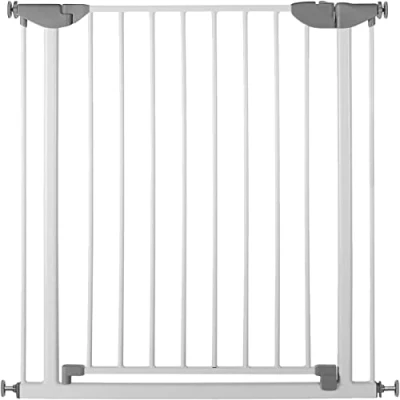 Abbildung von reer Türgitter und Treppengitter Basic zum Klemmen, kein Bohren, stabiler Halt, Durchgangsbreite 75 81cm erweiterbar