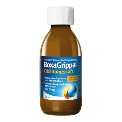 Abbildung von BoxaGrippal® Erkältungssaft 180 ml