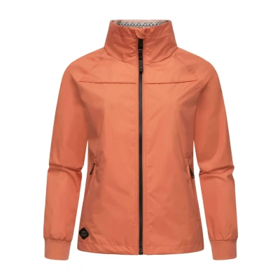 Abbildung von Ragwear Apola Regenjacke / wasserabweisende Jacke, Damen, Größe: XS, Brick red