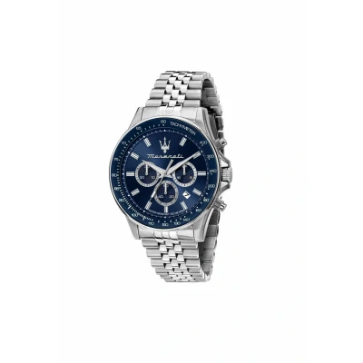 Abbildung von Maserati R8873640025 Herrenuhr Chronograph Sfida Stahl/Blau