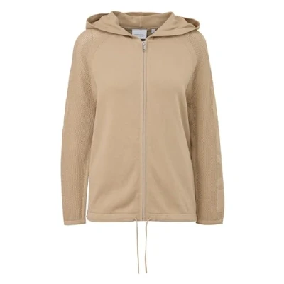 Abbildung von comma Strickjacke mit Kapuze
