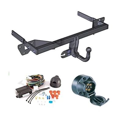 Abbildung von AHK Anhängerkupplung mit Elektrosatz 7 polig für MB A Series W 169 / B W245 2004 Anhängevorrichtung Hängevorrichtung starr, angeschraubtem Kugelkopf