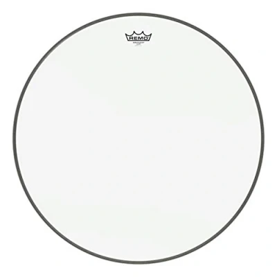 Abbildung von REMO Schlagzeugfell Drum Head, Ambassador transparent, clear, 24&quot; Bass Drum, BR 1324 00