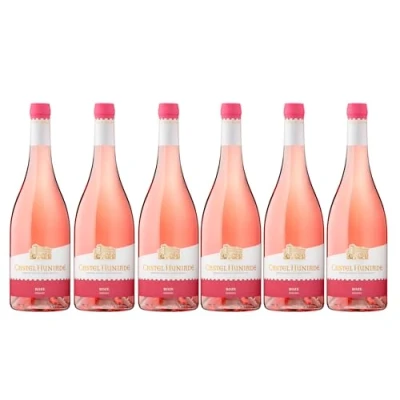 Abbildung von Cramele Recas CASTEL HUNIADE Roze Roséwein halbtrocken aus Rumänien 6 x 0,75 L