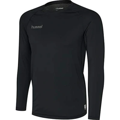 Abbildung von Hummel HML First Performance Langarmshirt, Herren, Größe: Large, Black