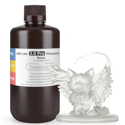 Abbildung von ELEGOO ABS Like Resin 3.0 Pro, UV Härtendes 3D mit Hohe Präzision, Nicht Spröde, Giftig für LCD/DLP Drucker Photopolymer Harz Clear 1000g