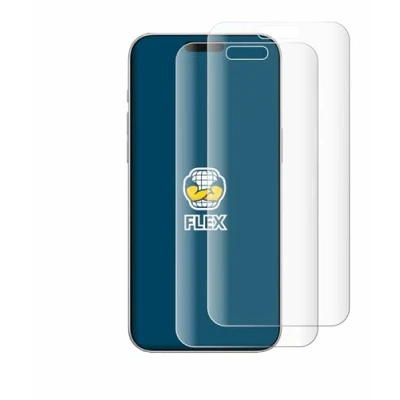 Abbildung von BROTECT 2 Stück Full Cover Schutzfolie für Apple iPhone 16 Pro Max Screen Displayschutz Folie [3D Curved, Anti Fingerprint, Kristall Klar]