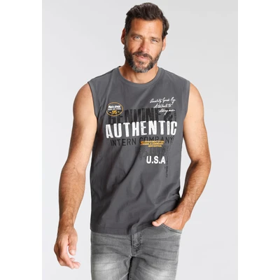 Abbildung von Mans World Muscleshirt, mit modischem Print