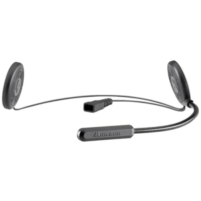 Abbildung von LOKUI K10 Single Bluetooth Headset, der unsichtbare universelle Telefonantworter für Motorradfahrer, ausgestattet mit neuesten 5.2 Technologie,