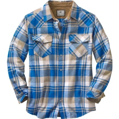 Abbildung von Legendary Whitetails Herren Shotgun Western Flanellhemd Button Down Shirt, Liberty Range Plaid, XX Large