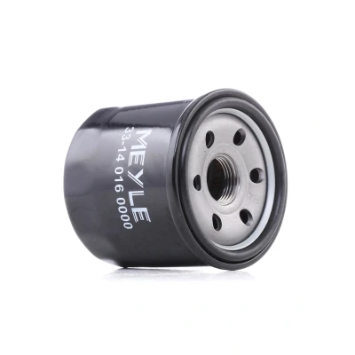 Abbildung von MEYLE 33 14 016 0000 Ölfilter 3/4&quot; 16 UNF ORIGINAL Quality mit einem Rücklaufsperrventil Anschraubfilter SUZUKI: Splash, SWIFT 4, Baleno II Schrägheck