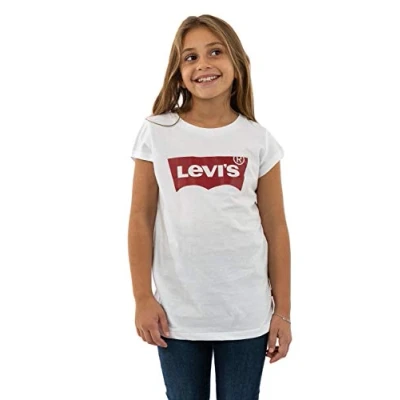 Abbildung von Levi&#039;s Batwing TEE Tshirt print für Kinder, Größe: 164, Red/white