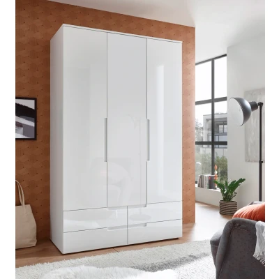 Abbildung von Schlafkontor Drehtürenschrank &quot;Spice&quot;, mit Hochglanzfront