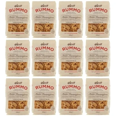 Abbildung von 12er Pack Rummo Pasta Fusillotti N155,Italienische Nudeln aus Hartweizengrieß,Italienische 500g