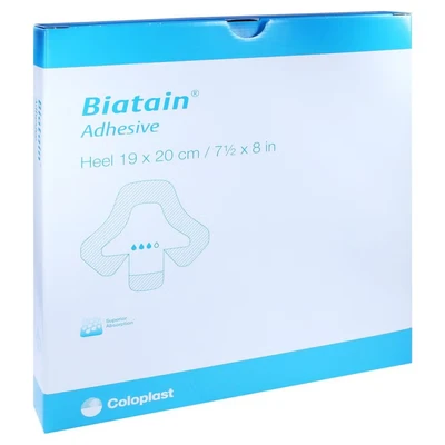 Abbildung von Biatain Schaumverband Ferse 19x20 cm 5 St