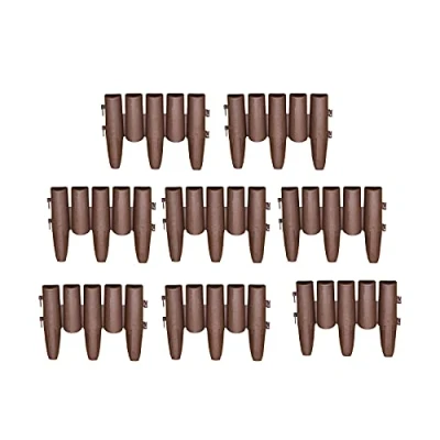 Abbildung von HTI Living Beetumrandung Beeteinfassung Palisade Nessa, Set, 8 Module, Beetbegrenzung