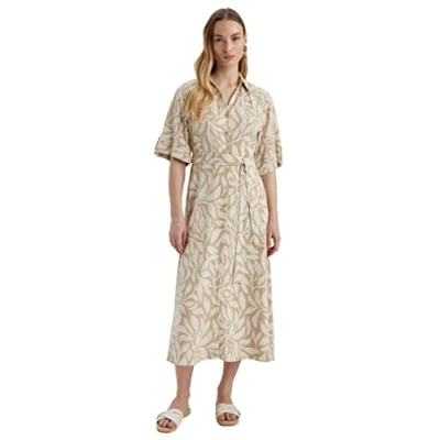 Abbildung von DeFacto Damen Z2447AZ Dress, BEIGE, 36