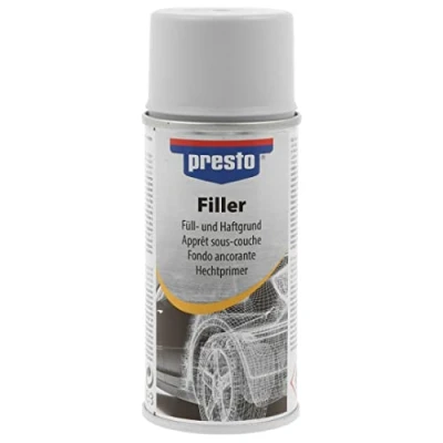 Abbildung von presto 165010 Haftgrund / Filler grau 150 ml