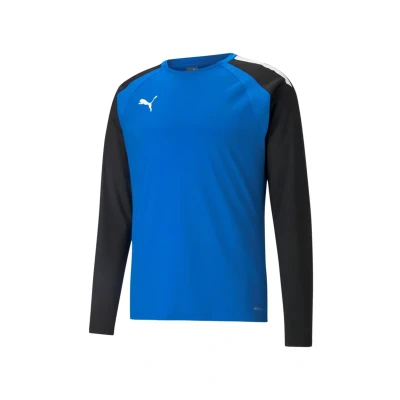 Abbildung von Puma Teamliga Sweatshirt, Herren, Größe: Small, Blaugelb