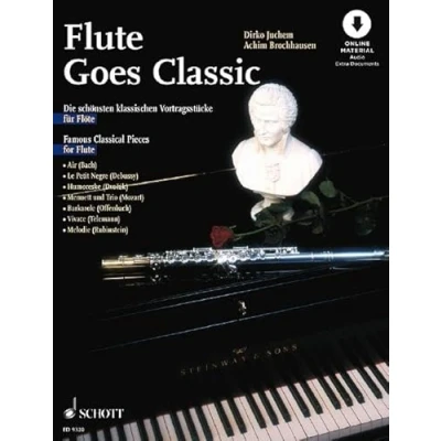Abbildung von Flute goes Classic: Die schönsten klassischen Vortragsstücke. Flöte; Klavier ad libitum.