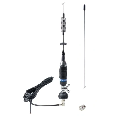 Abbildung von PNI S75CAB Antenne CB S75 Schmetterling, Kabelhalterung und PL Stecker