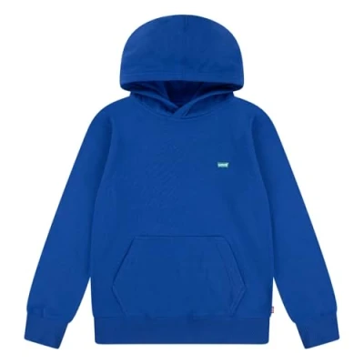 Abbildung von Levi&#039;s MINI Batwing Kapuzenpullover für Kinder, Größe: 164, True blue