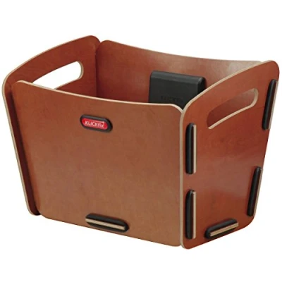 Abbildung von KLICKfix Unisex Erwachsene Farradtasche Radkiste 2 Lenker, braun, Einheitsgröße
