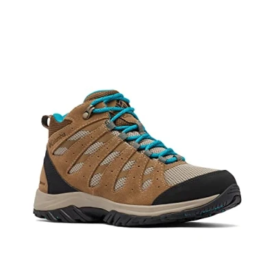 Abbildung von Columbia Redmond III Mid WP wasserdichte Wanderstiefel für Damen, Braun (Khaki II x Sea Level), 40 EU