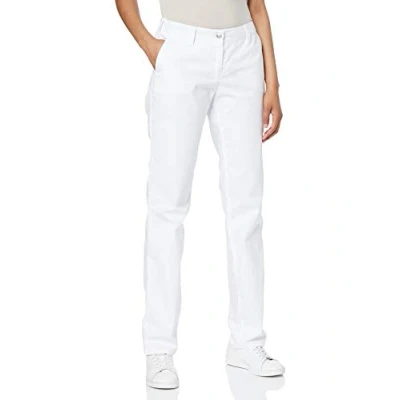 Abbildung von BP 1734 686 21 44n Damen Chinos, Stretch Stoff, 230,00 g/m² Stoffmischung mit Stretch, weiß,