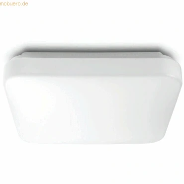 Abbildung von Philips myLiving Mauve LED Deckenleuchte (17 W), Leuchte mit warmweißem Licht, energiesparende Raumbeleuchtung EyeComfort, weiß