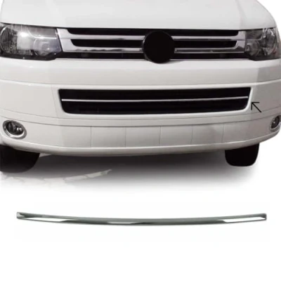 Abbildung von OMAC Kühlergrill Leisten Grillleisten kompatibel mit VW Caravelle T5 2010 2015 Edelstahl Silber