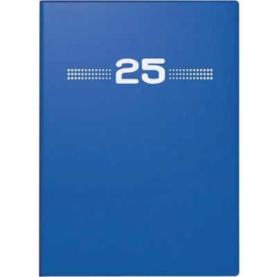 Abbildung von rido/idé Taschenkalender Modell perfect/Technik I (2025), 2 Seiten = 1 Woche, A6, 144 Seiten, Kunststoff Einband, blau