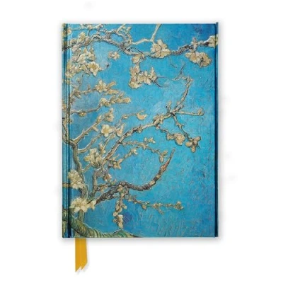 Abbildung von Schmales Hardcover Notizbuch: Vincent van Gogh, Mandelbaum in Blüte: Unser hochwertiges, liniertes Blankbook mit festem, künstlerisch geprägtem Einband (Schmale Notizbücher)