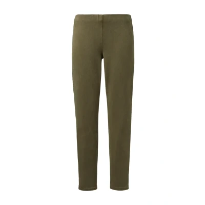 Abbildung von comma casual identity Leggings Hosen, Damen, Größe: 34, Guacamole