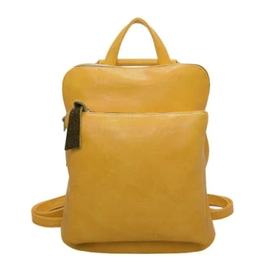 Abbildung von ITALYSHOP24 Rucksack Damen Tasche Umhängetasche Schultertasche Handgepäck Shopper, Handtasche Crossover Tagesrucksack Cityrucksack Daypack