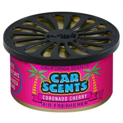 Abbildung von California Car Scents Duftdose für das Auto. Duftrichtung (CORONADO CHERRY)
