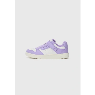 Abbildung von Skechers Quick Street Sneaker low für Kinder, Größe: 29, White synthetic/lavender trim Schuhe