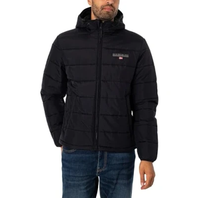 Abbildung von Napapijri Steppjacke SUHRE mit weitenverstellbaren Details an Saum und Kapuze