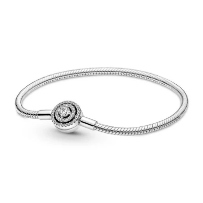 Abbildung von Pandora Snake Armband, Damen, Größe: 20, Sterling silver