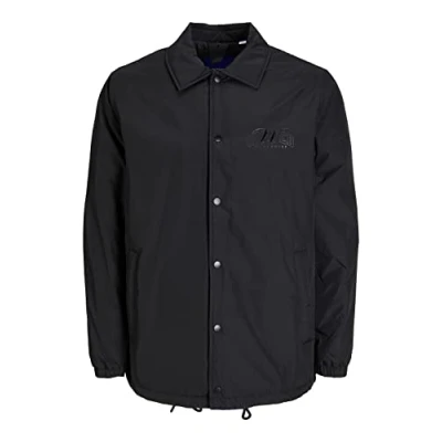 Abbildung von Jack &amp; Jones Coach Leichte Jacke, Herren, Größe: Medium, Black