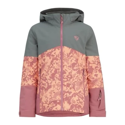Abbildung von Ziener Kinder AMAJA Ski Jacke/Winterjacke warm, atmungsaktiv, wasserdicht, rose blossom camo, 176