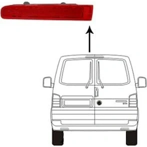 Abbildung von VAN WEZEL 5790929 Bremsleuchte VOLKSWAGEN: Transporter 6 Bus, 5 Kastenwagen, Kastenwagen