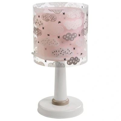 Abbildung von Dalber Kinder Tischlampe Nachttischlampe kinderzimmer Wolken Clouds Rosa, 41411s, E14