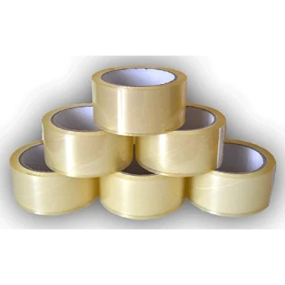 Abbildung von Generic 6 Rollen Paketband Klebeband Packband Klar 50 mm x 66 m