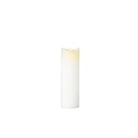 Abbildung von Sirius Home A/S LED Kerze Sara Exclusive flackernde Flamme 7,5cm Durchmesser weiss, flackernder Docht
