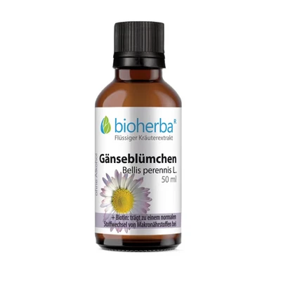 Abbildung von bioherba Gänseblümchen Tropfen Tinktur 50 ml